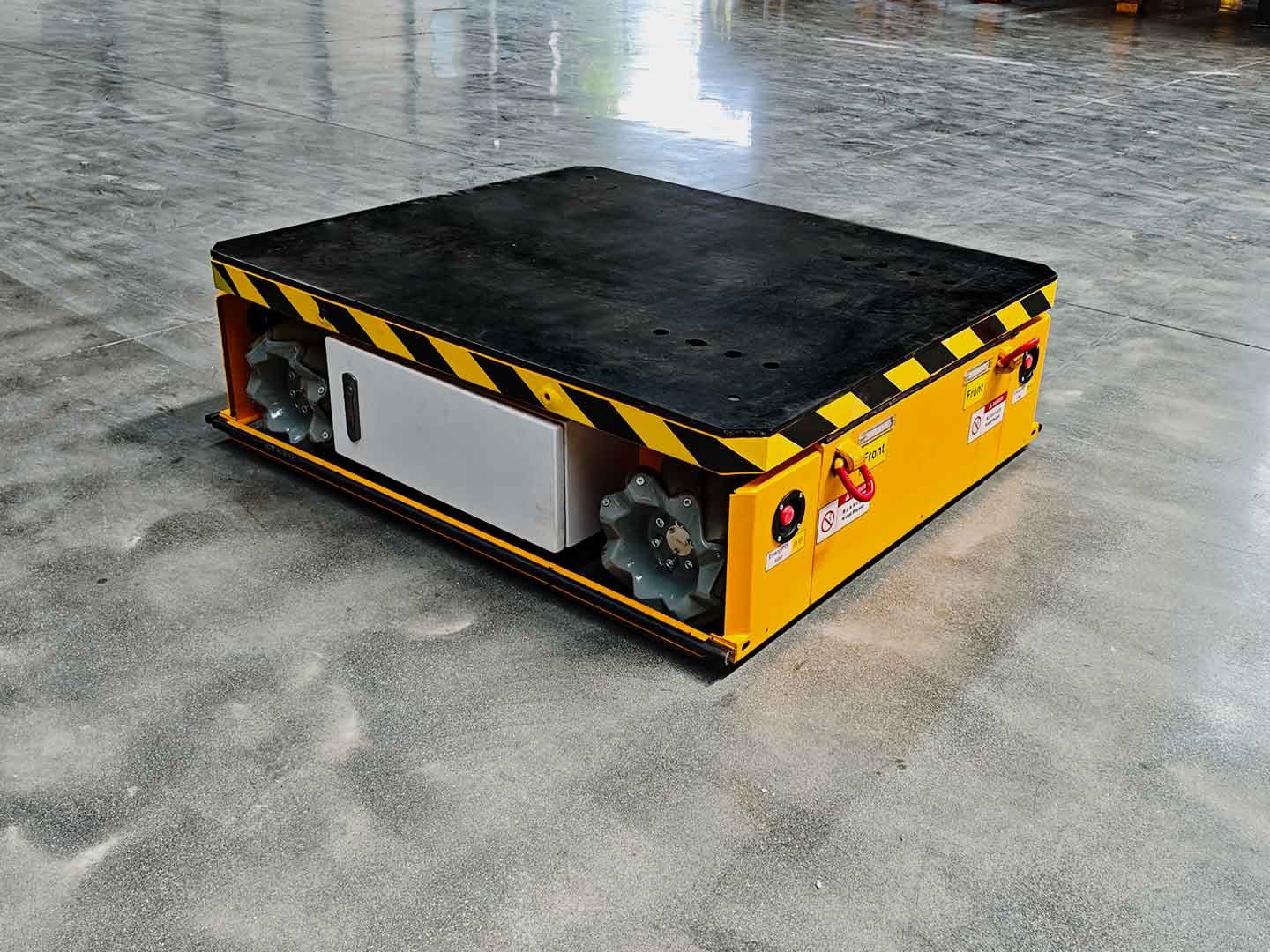 Application of 1-ton Mecanum Wheel Vehicle in Workpiece Transfer-1