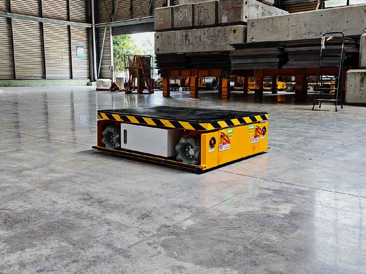 Application of 1-ton Mecanum Wheel Vehicle in Workpiece Transfer-3