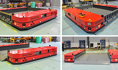 OmniTitan Series | Application of Heavy duty Transport Vehicles in the Roller Industry