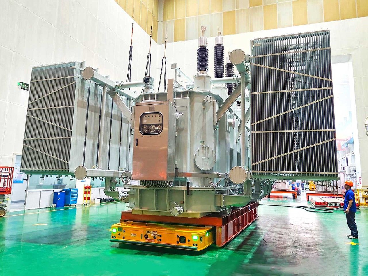 Application of 300-ton Heavy-Duty Transport Vehicle for Transformer Transfer
