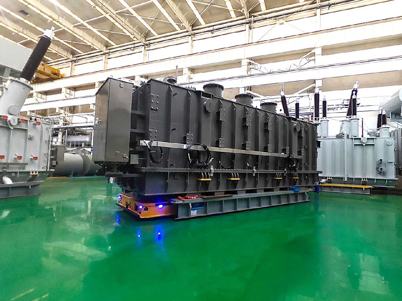Application of 300t Heavy-Duty Transport Vehicle for Transformer Transfer