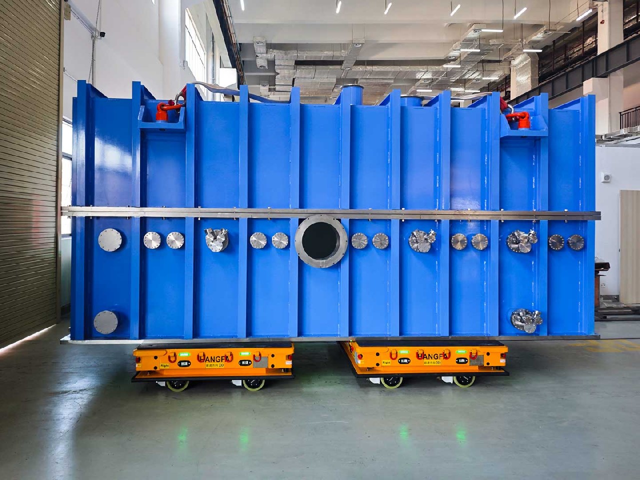 12t Tandem AGV for Component Transportation