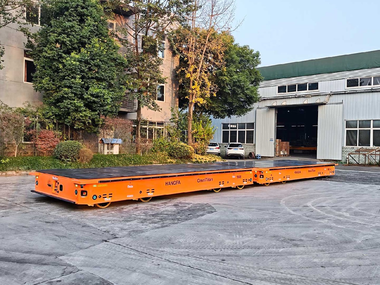 160-Ton Dual-Vehicle Coordinated Transport for Component Handling