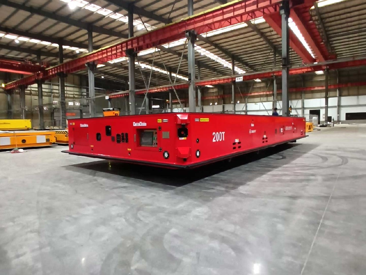 Application of 200-Ton Heavy-Duty AGV for Major Component Transport