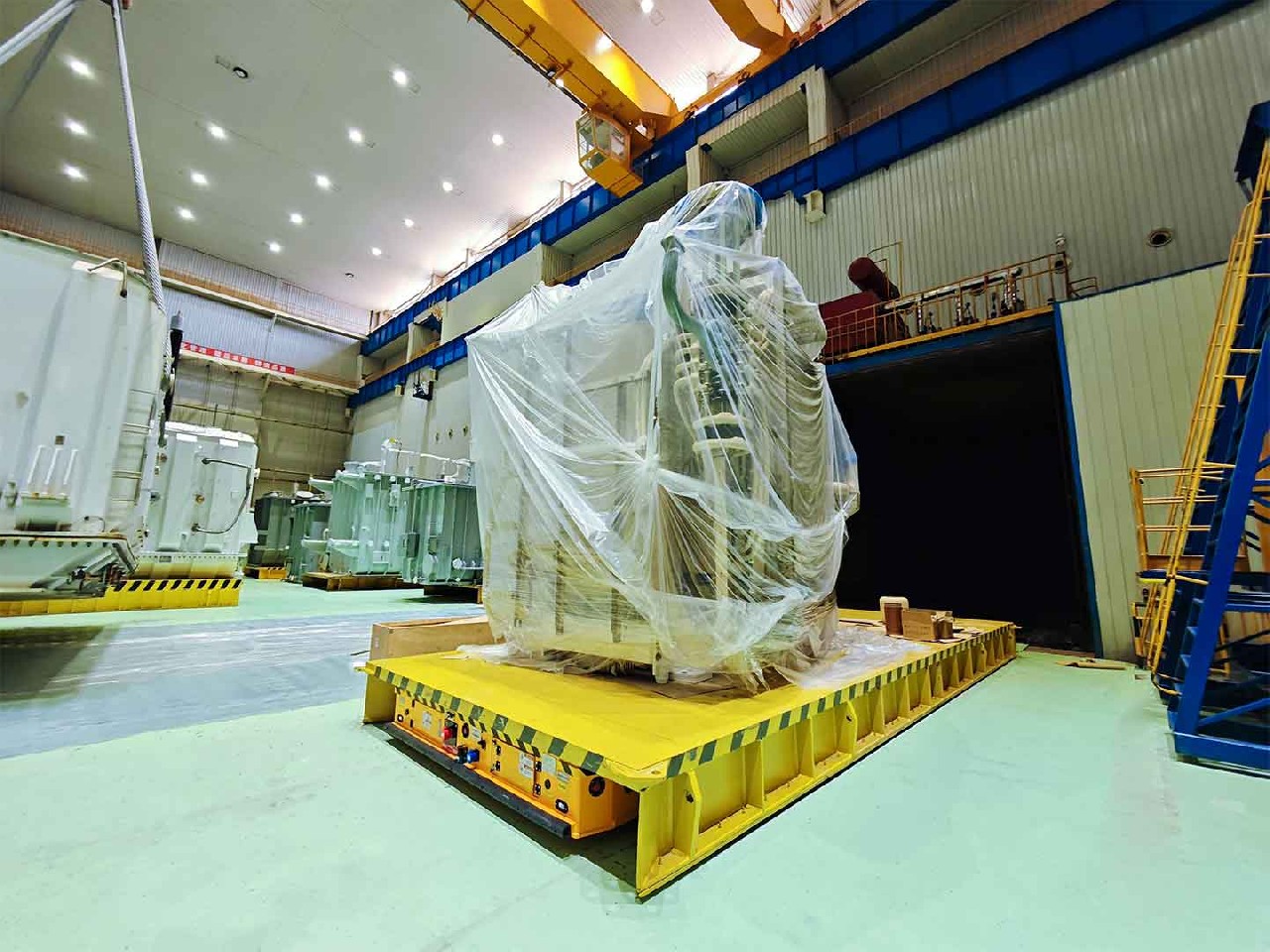 150t Heavy-Duty AGV for Transformer Transportation