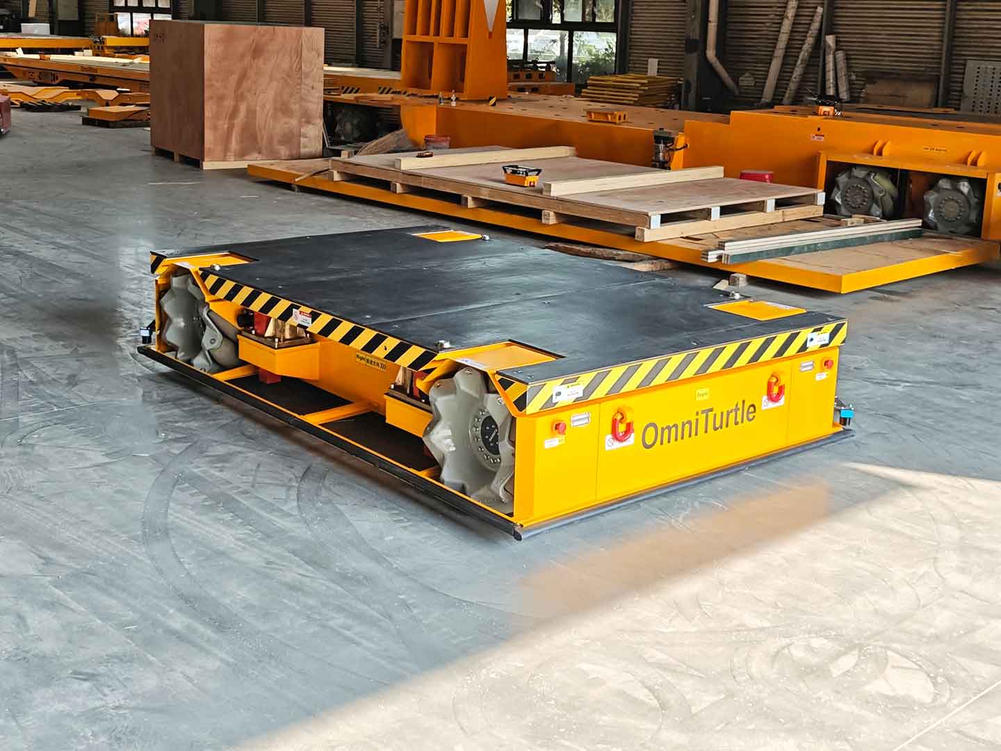 8-ton Omnidirectional AGV for Component Transfer