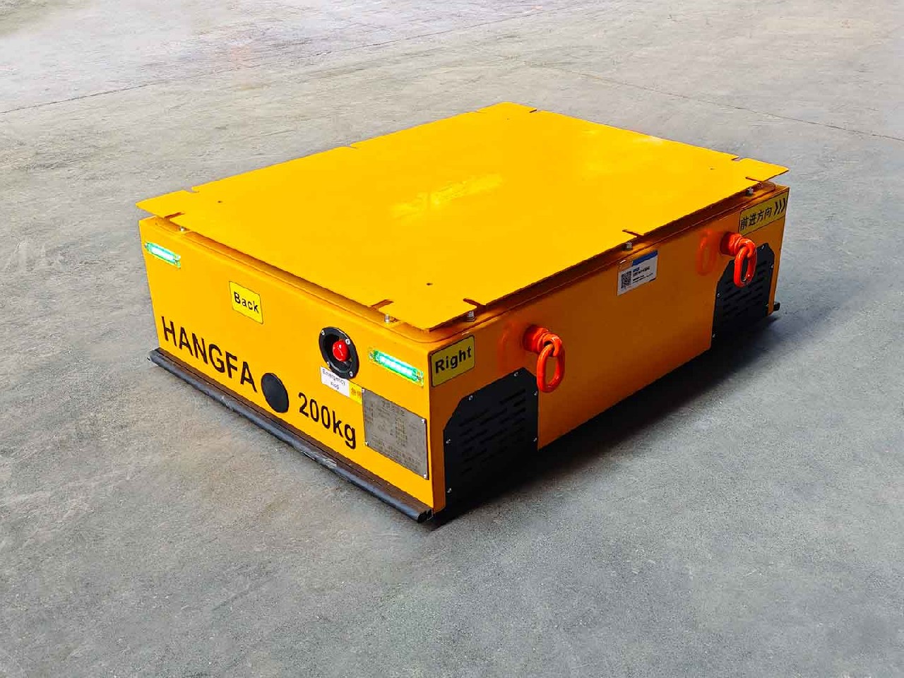 200kg Omnidirectional Transport Vehicle Applied for Equipment Transportation