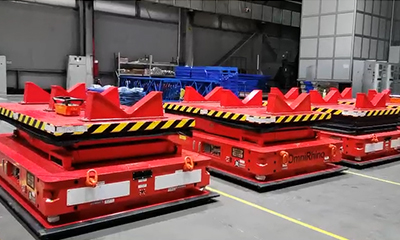 Case sharing | 10t linkage AGV, a powerful assistant for transporting rotary drilling rods
