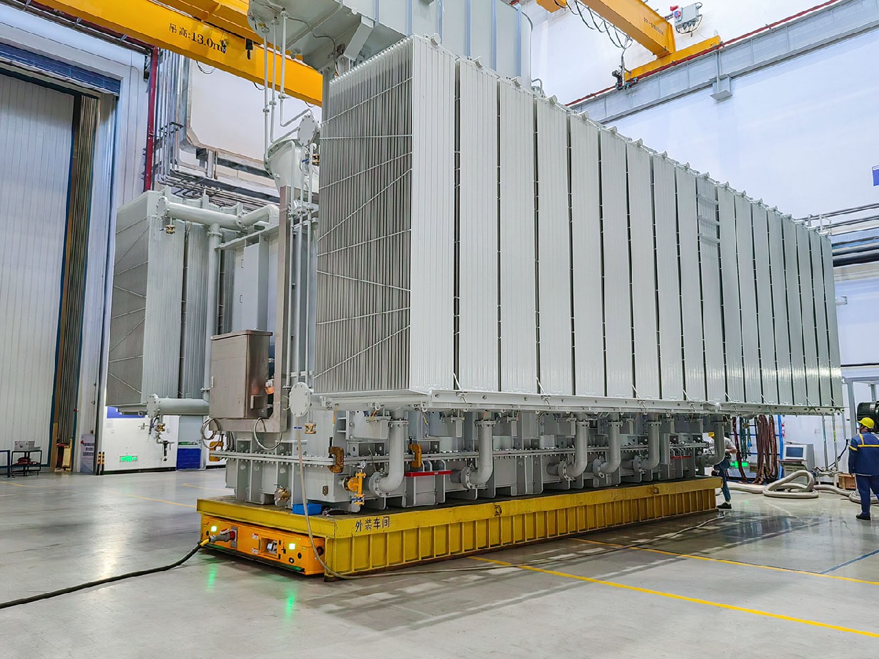 Application of 400t Wheeled Transport Vehicle for Transformer Transfer